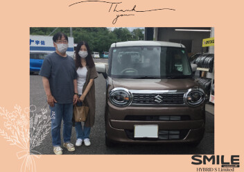 S様ワゴンRスマイル納車☆彡